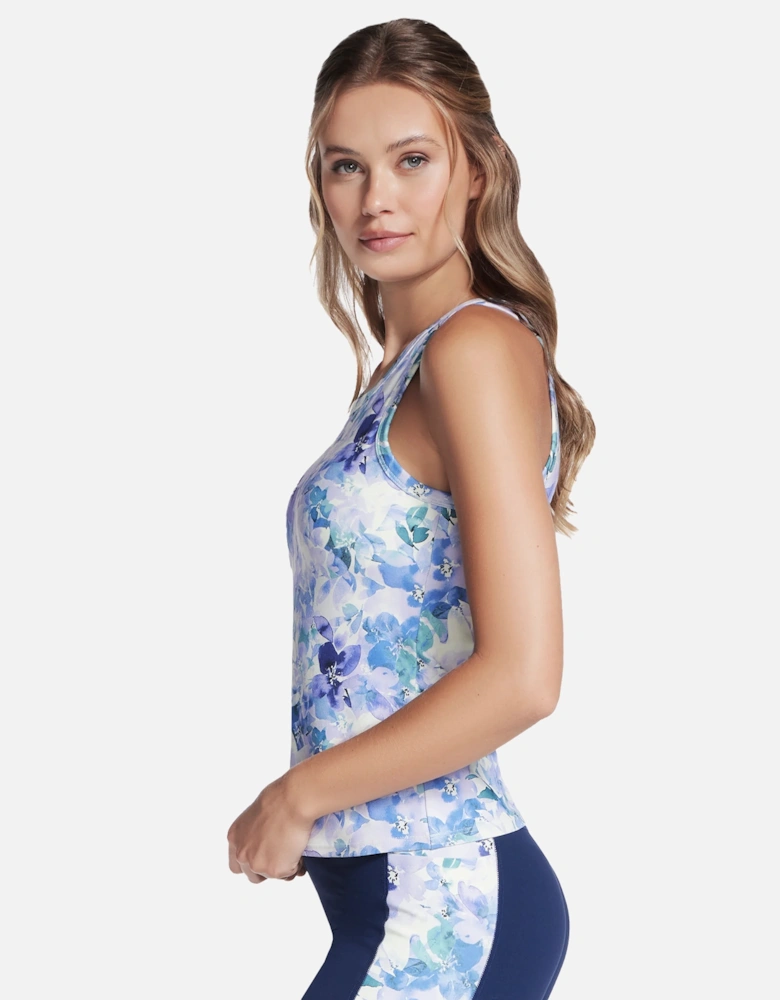 Skechers Womens/Ladies GoWalk Seascape Floral Tank Top