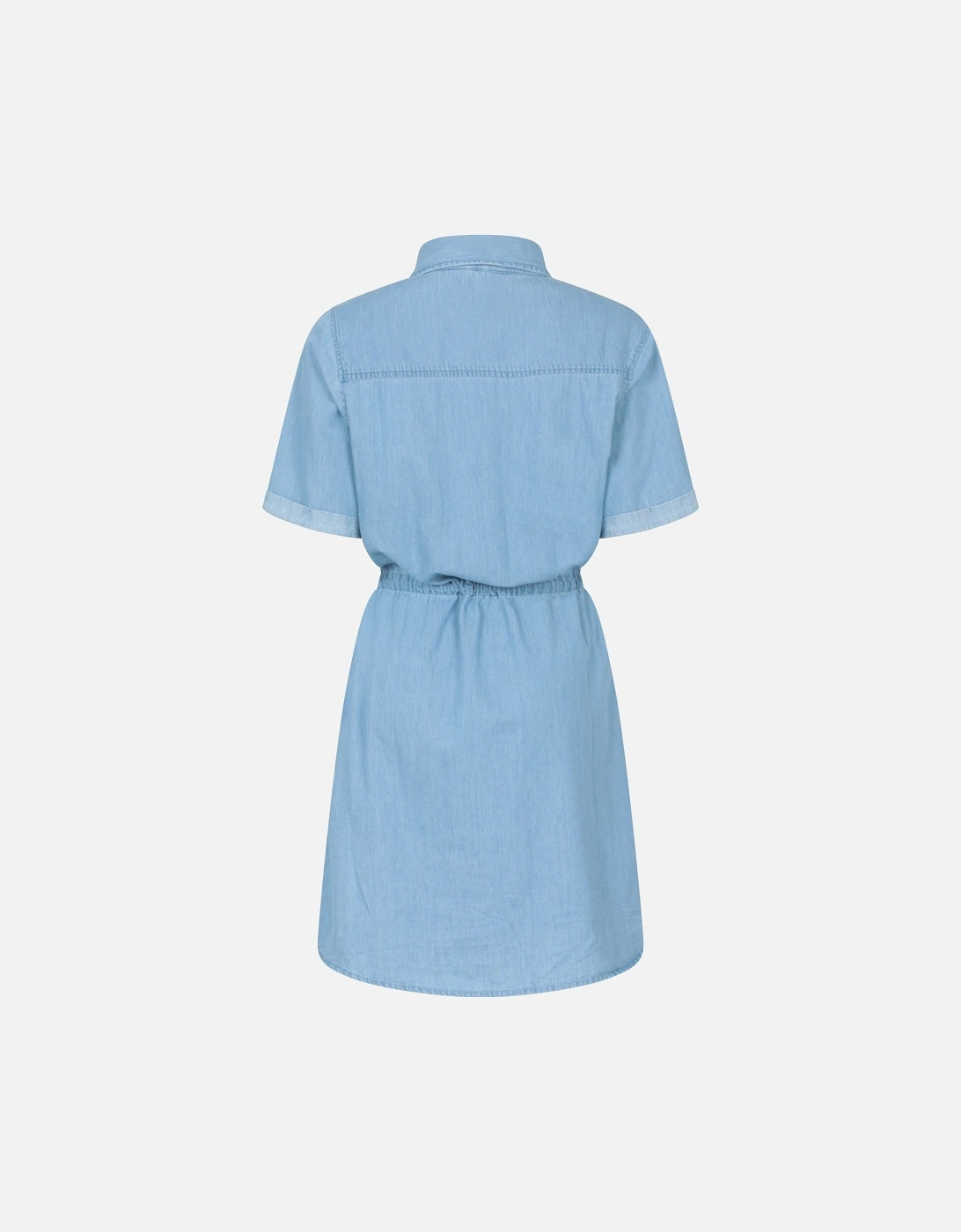 Womens/Ladies Ronda Chambray Midi Dress