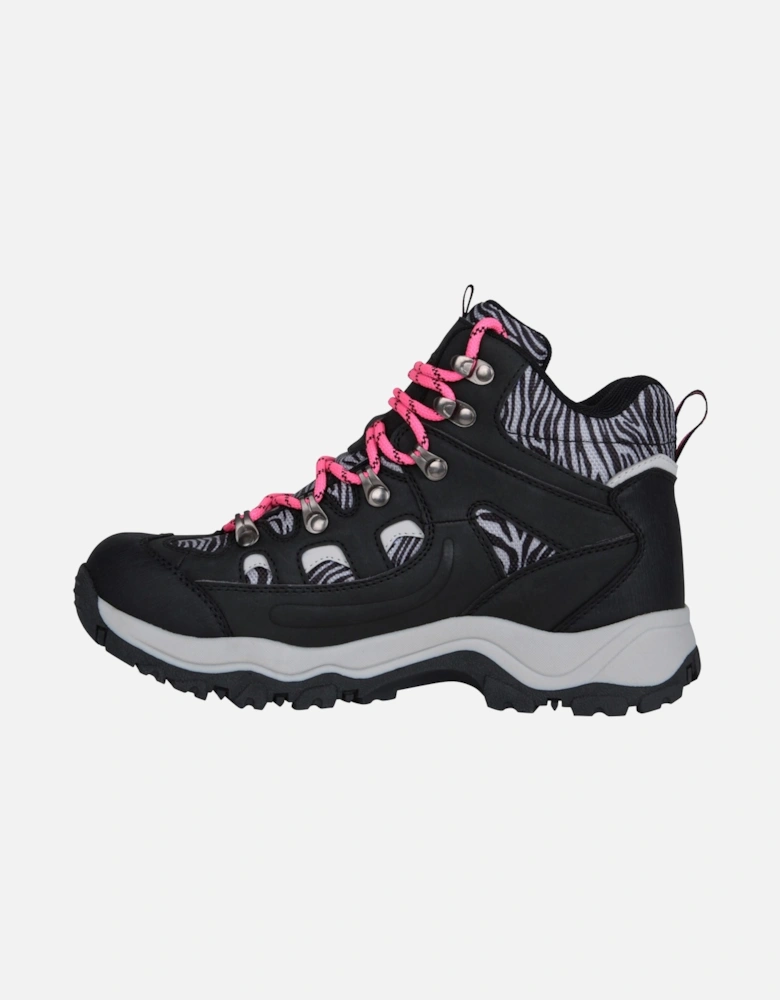 Womens/Ladies Adventurer Printed Waterproof Walking Boots