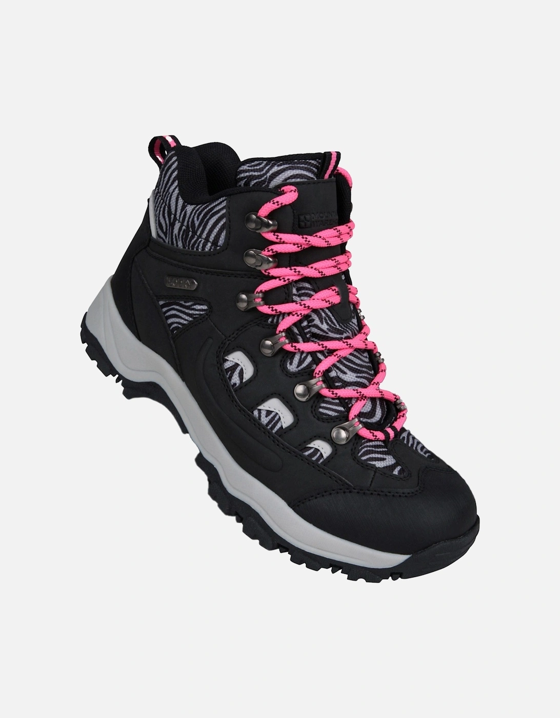 Mountain Warehouse Women's Mountain Warehouse Womens/Ladies Adventurer Printed Waterproof Walking Boots - Pink
