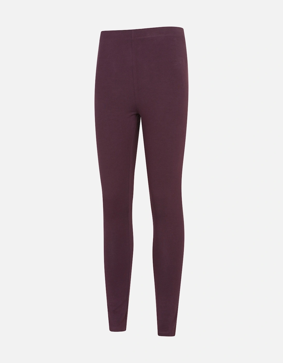 Womens/Ladies Cotton Blend Midweight Leggings (Pack of 2)