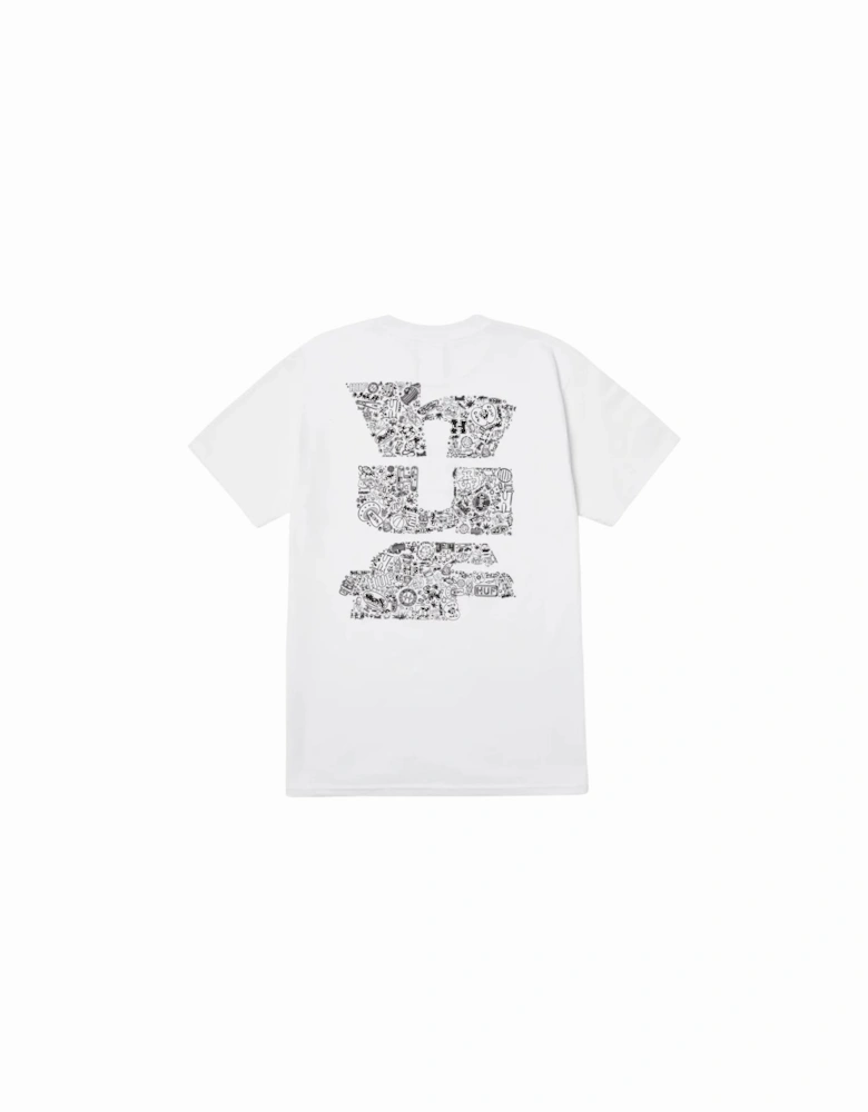 Metablast S/S Tee - White