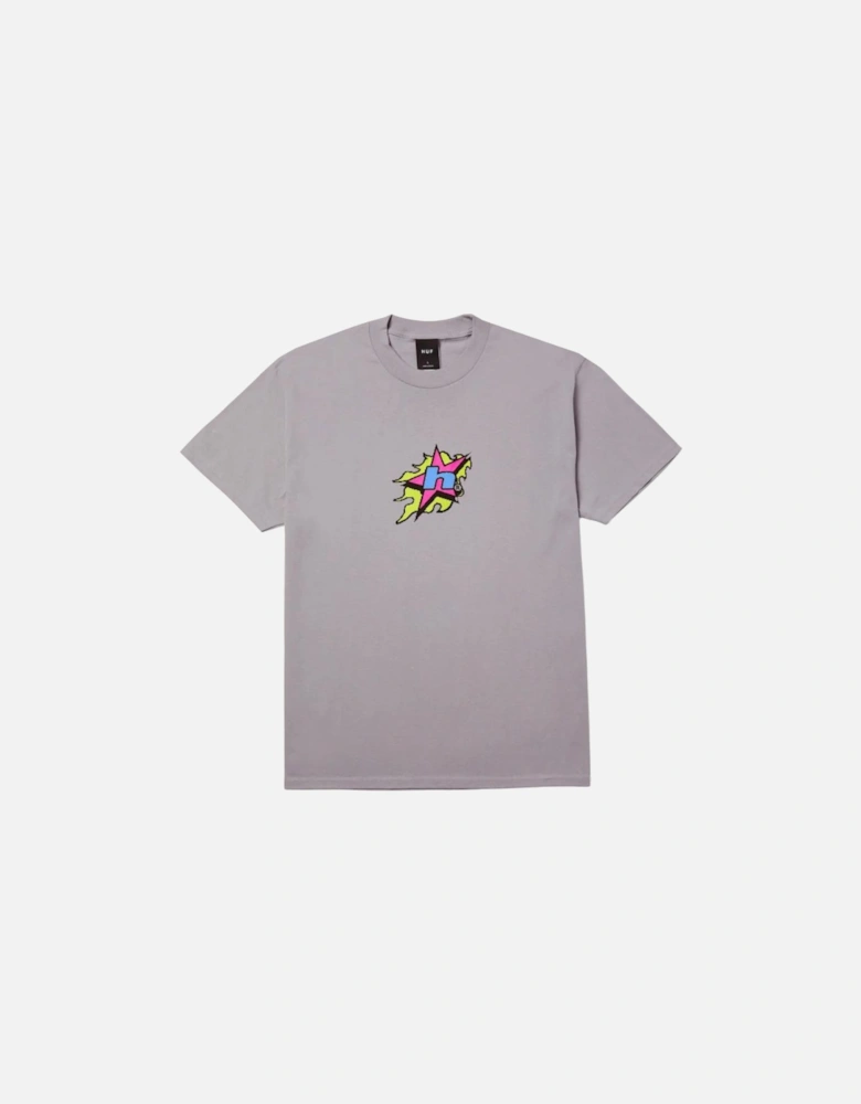 H Bit S/S Tee - Dust Purple