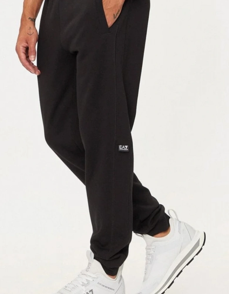 Tape Logo Jogger - Black