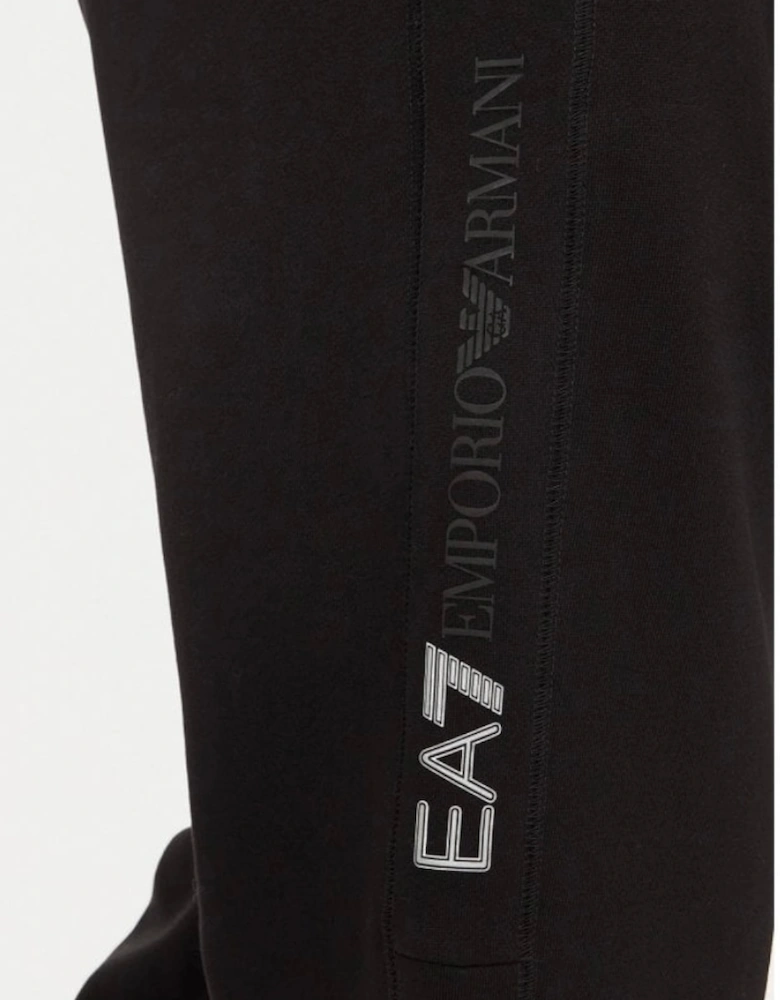 Tape Logo Jogger - Black