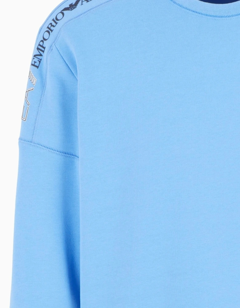 Tape Sleeve Sweatshirt - Granada Sky