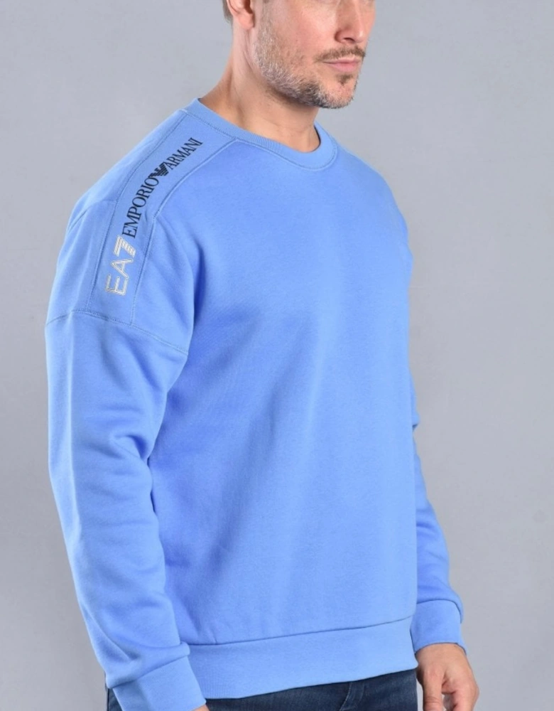 Tape Sleeve Sweatshirt - Granada Sky