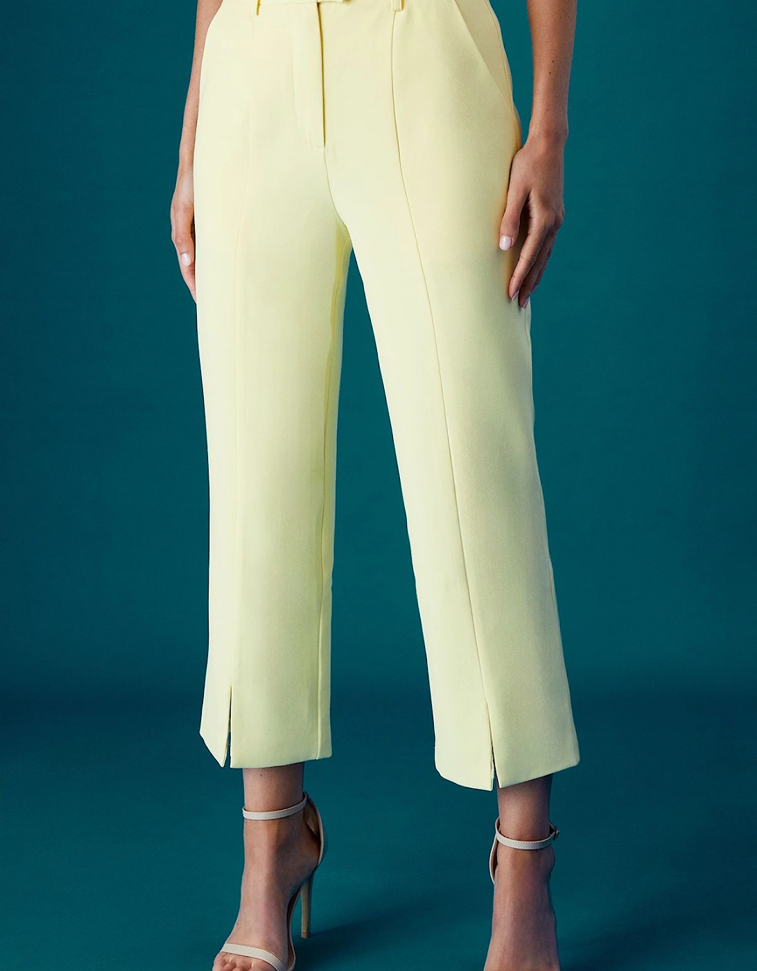 Split Front Crop Trouser, 2 of 1