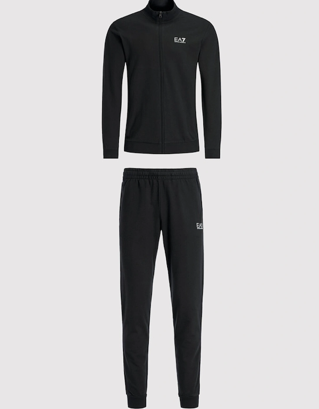 Core Logo Tracksuit - Black / White, 6 of 5