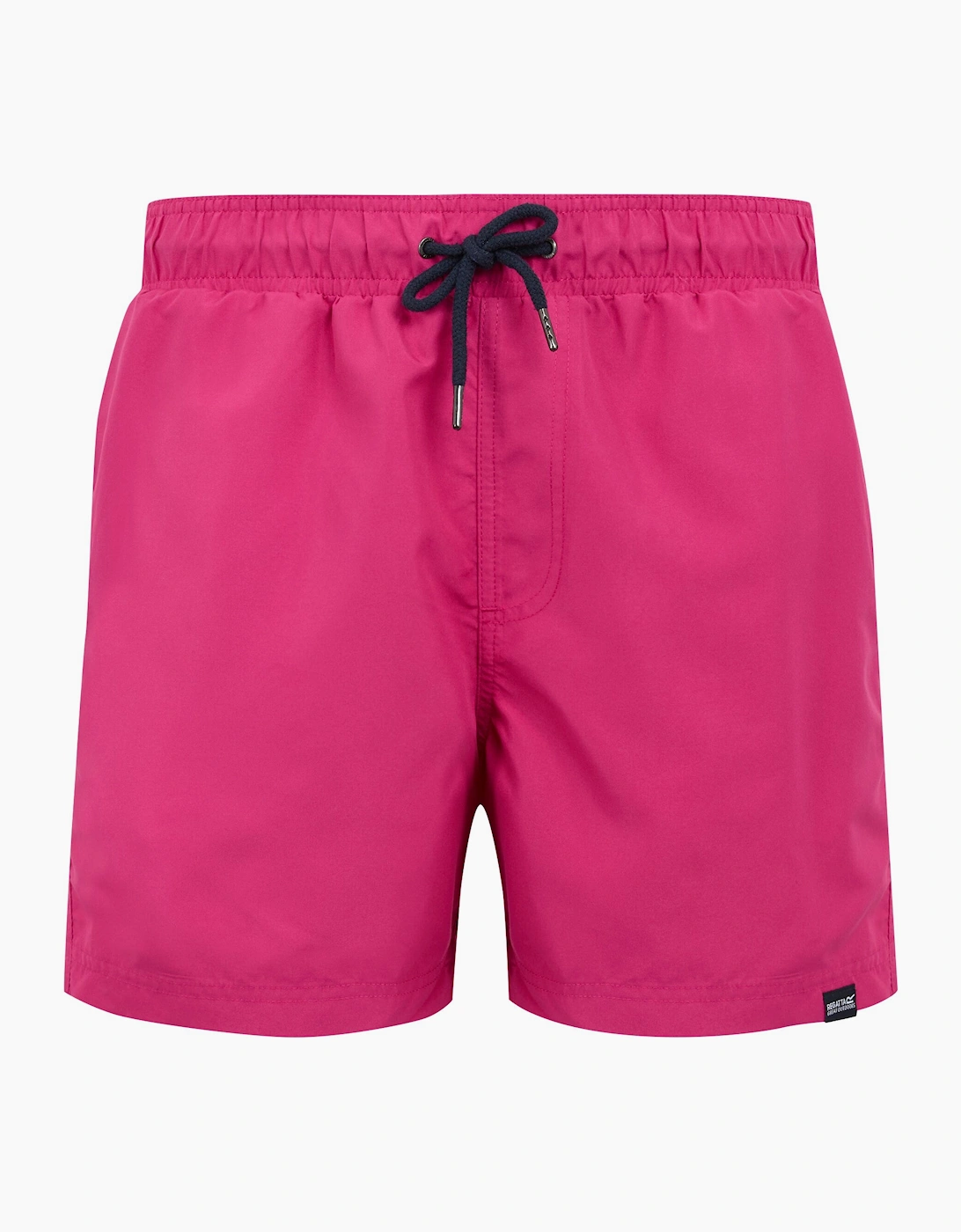 Regatta Men's Pink Fusion Navy Mawson Ii Swim Shorts - Size: 37/36/32