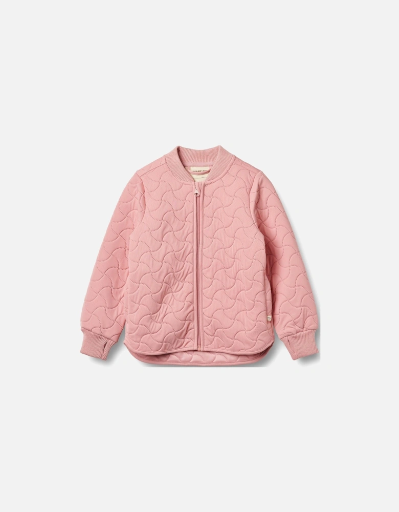 Girls Quilted Jacket - Pink