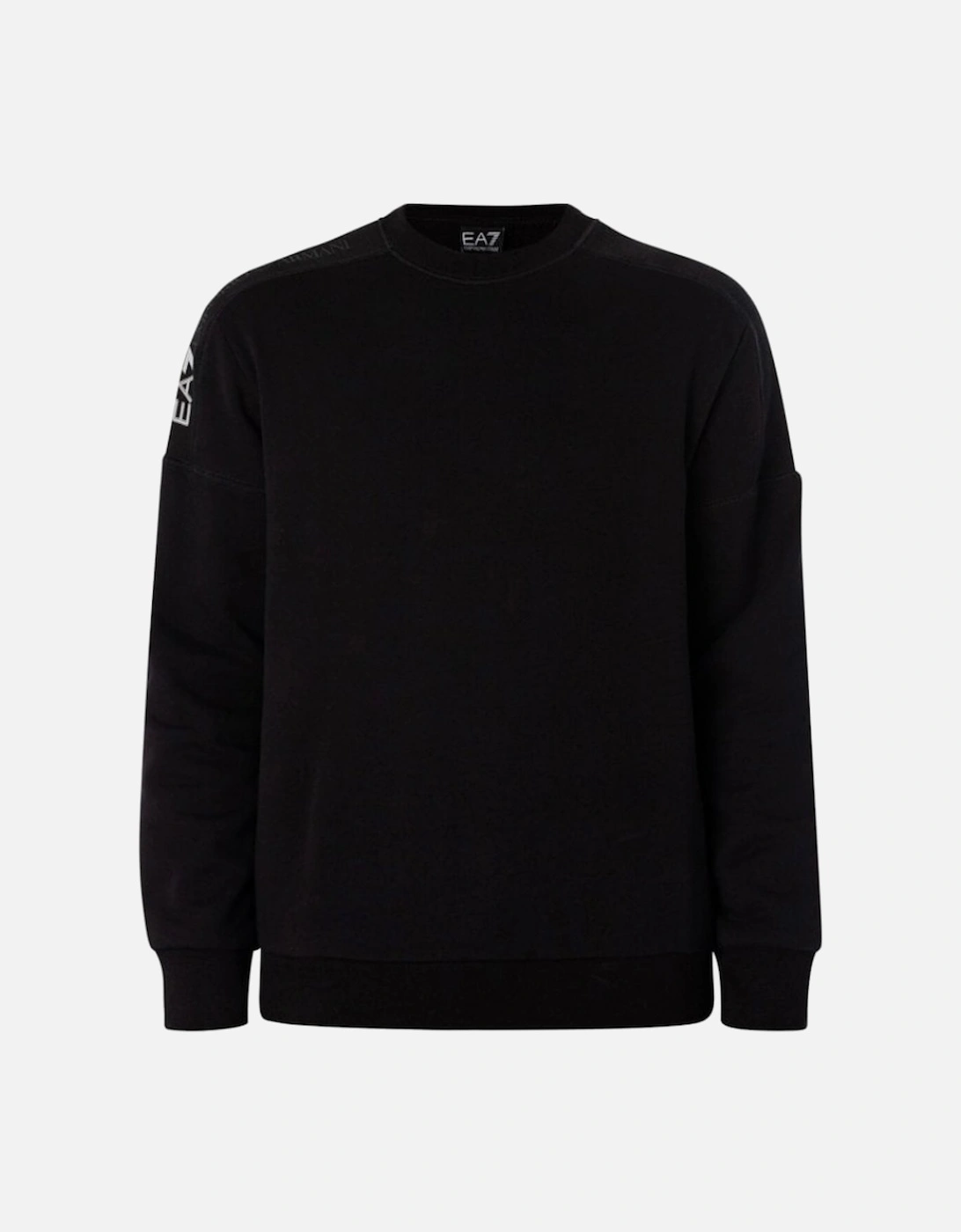 Tape Sleeve Sweatshirt - Black, 4 of 3