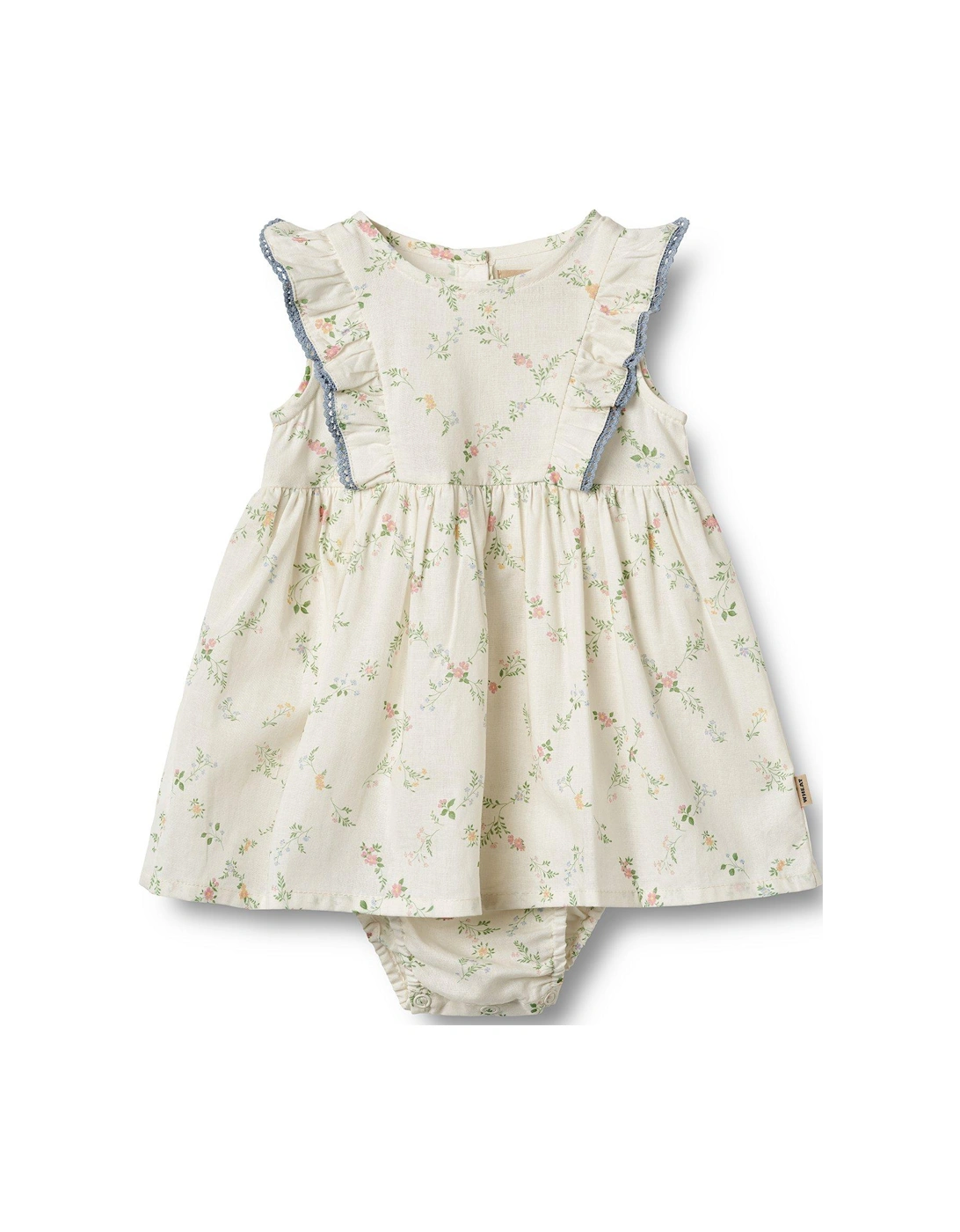 Baby Girls Sofia Romper Dress - Cream, 2 of 1