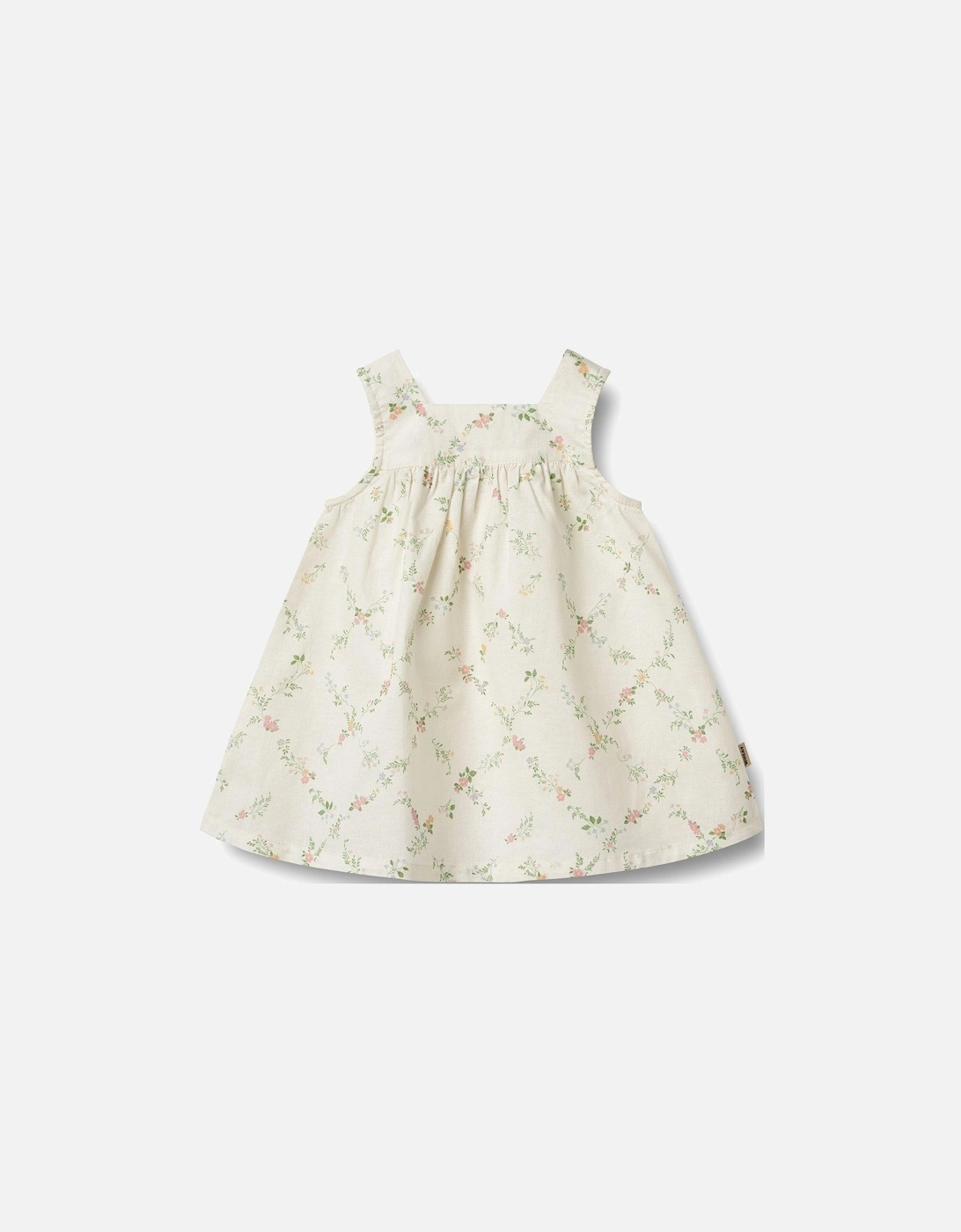 Baby Girls Ayla Sleeveless Floral Dress - Cream, 2 of 1
