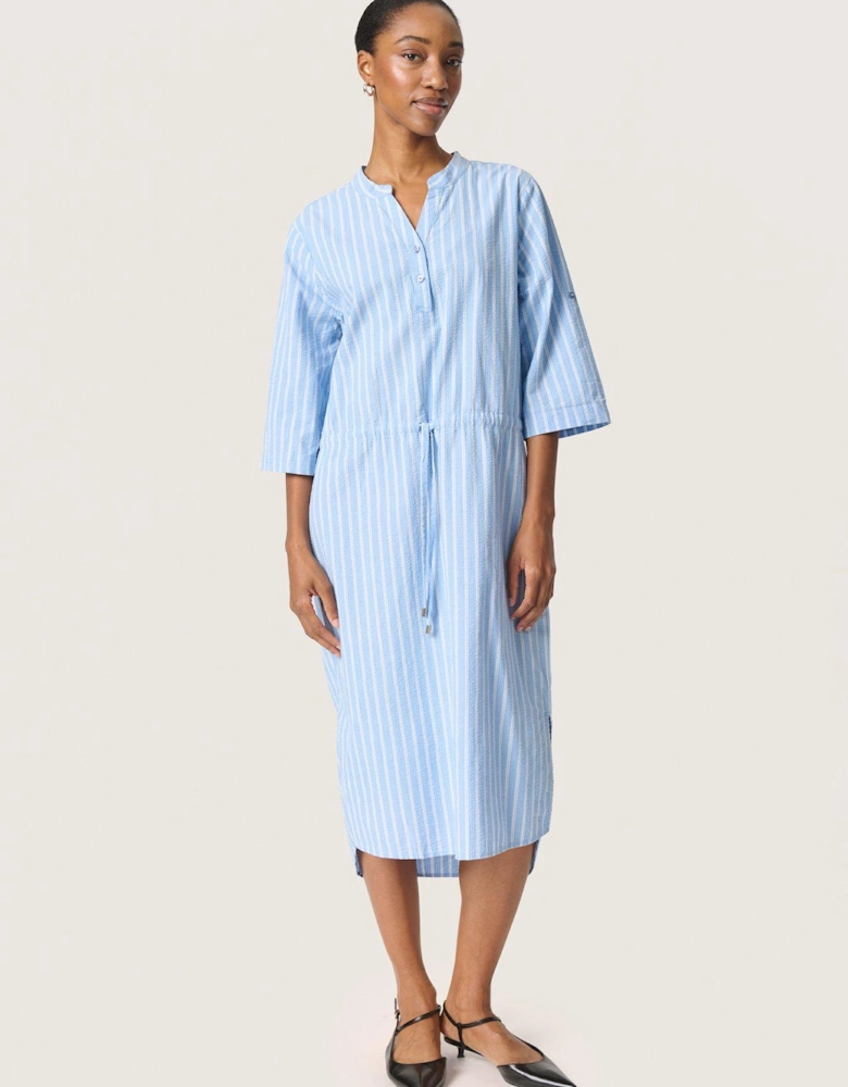 Anvitte Zaya Short Sleeve Dress - Blue
