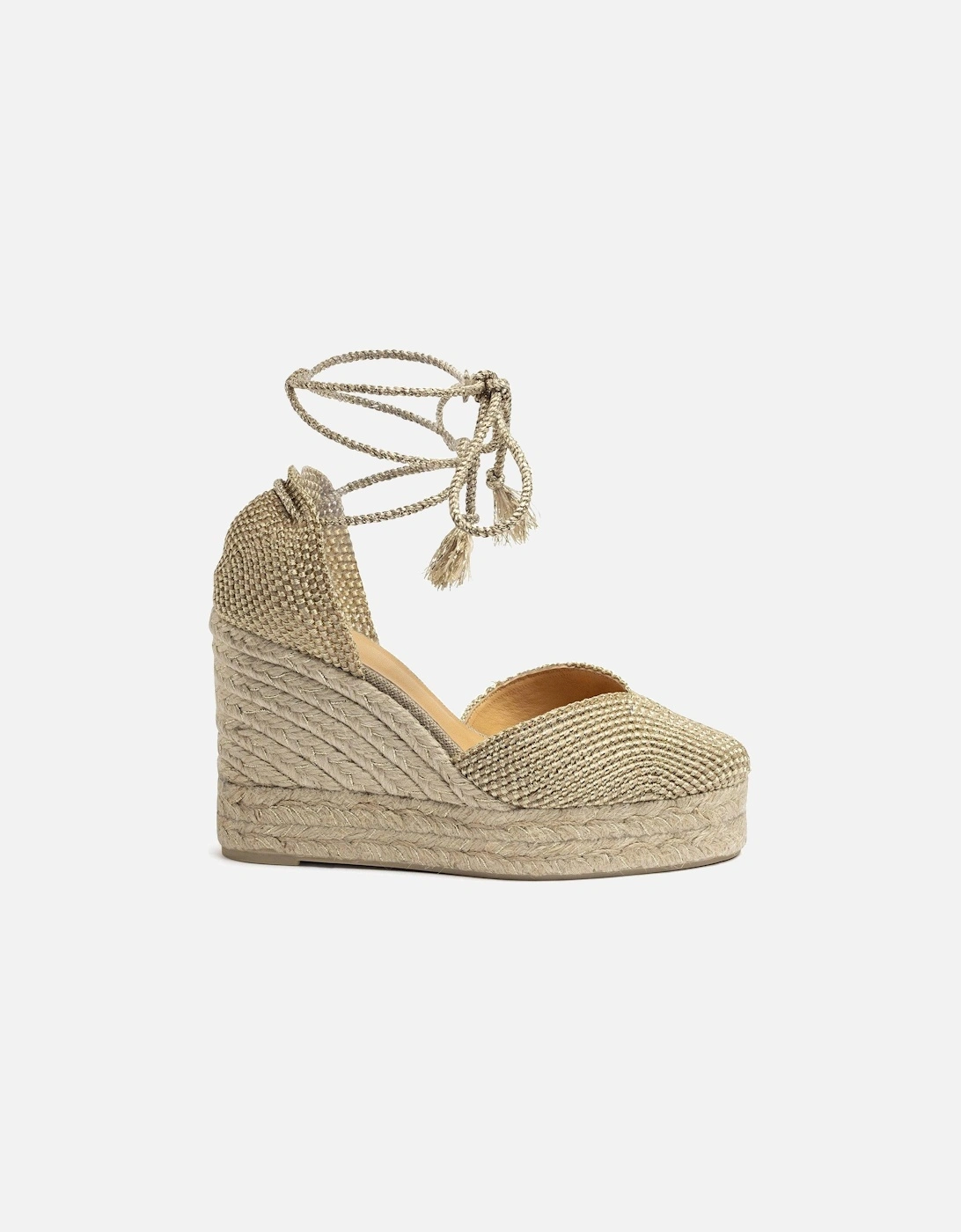 Cora Sparkly Wedge Espadrille - Gold, 2 of 1