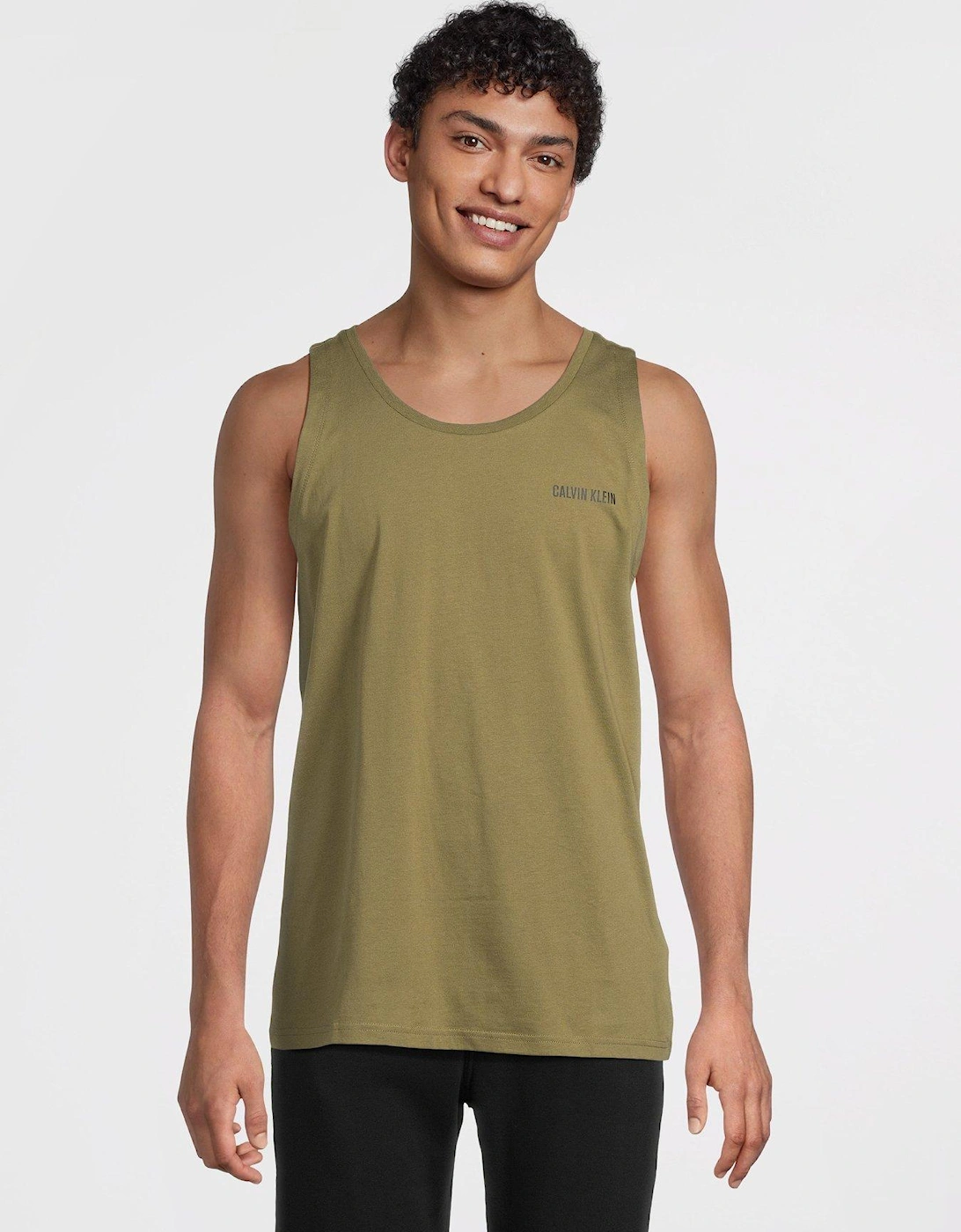 Crew Neck Short Sleeve T-shirt - Khaki, 2 of 1