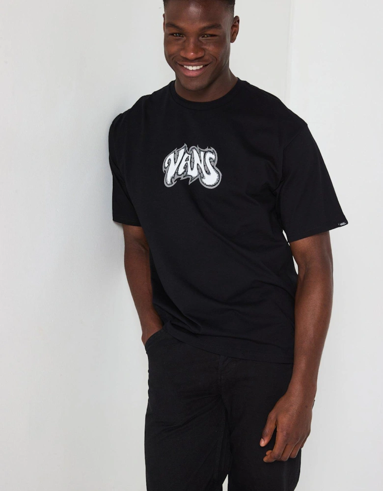 Men's Hissterik Short Sleeve Tee - Black