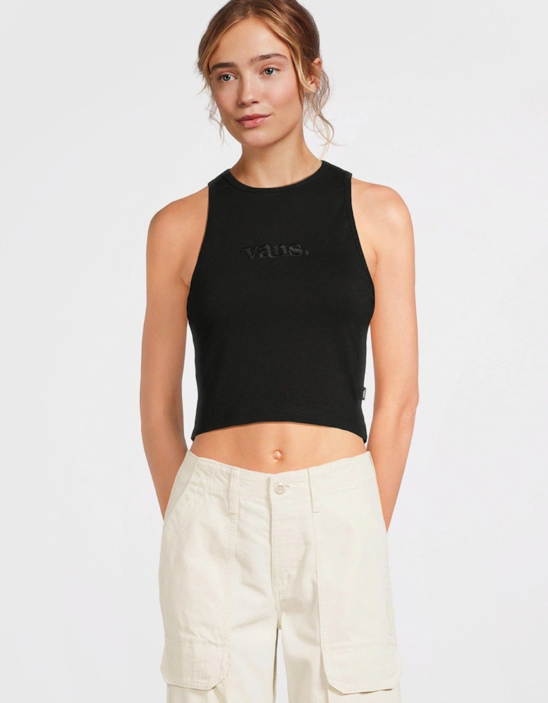 Women's Essential Racer Tank - Black