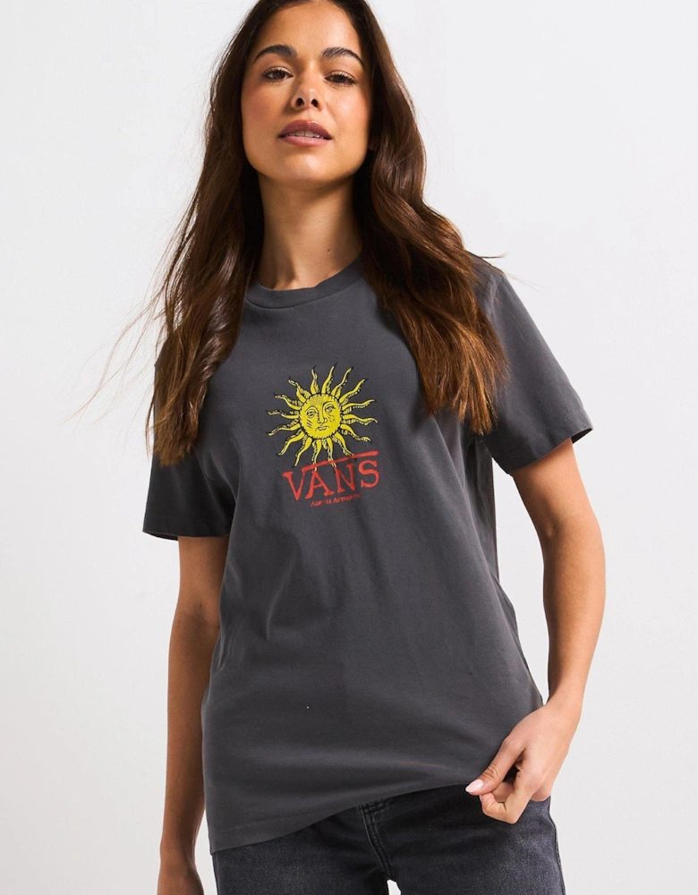 Women's Cosmic Ray Bff Short Sleeve Tee - Grey