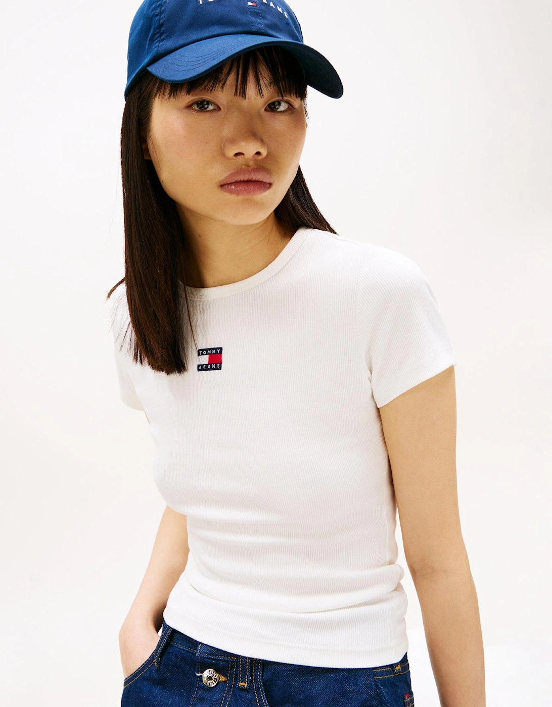 Badge Logo T-Shirt - White, 2 of 1