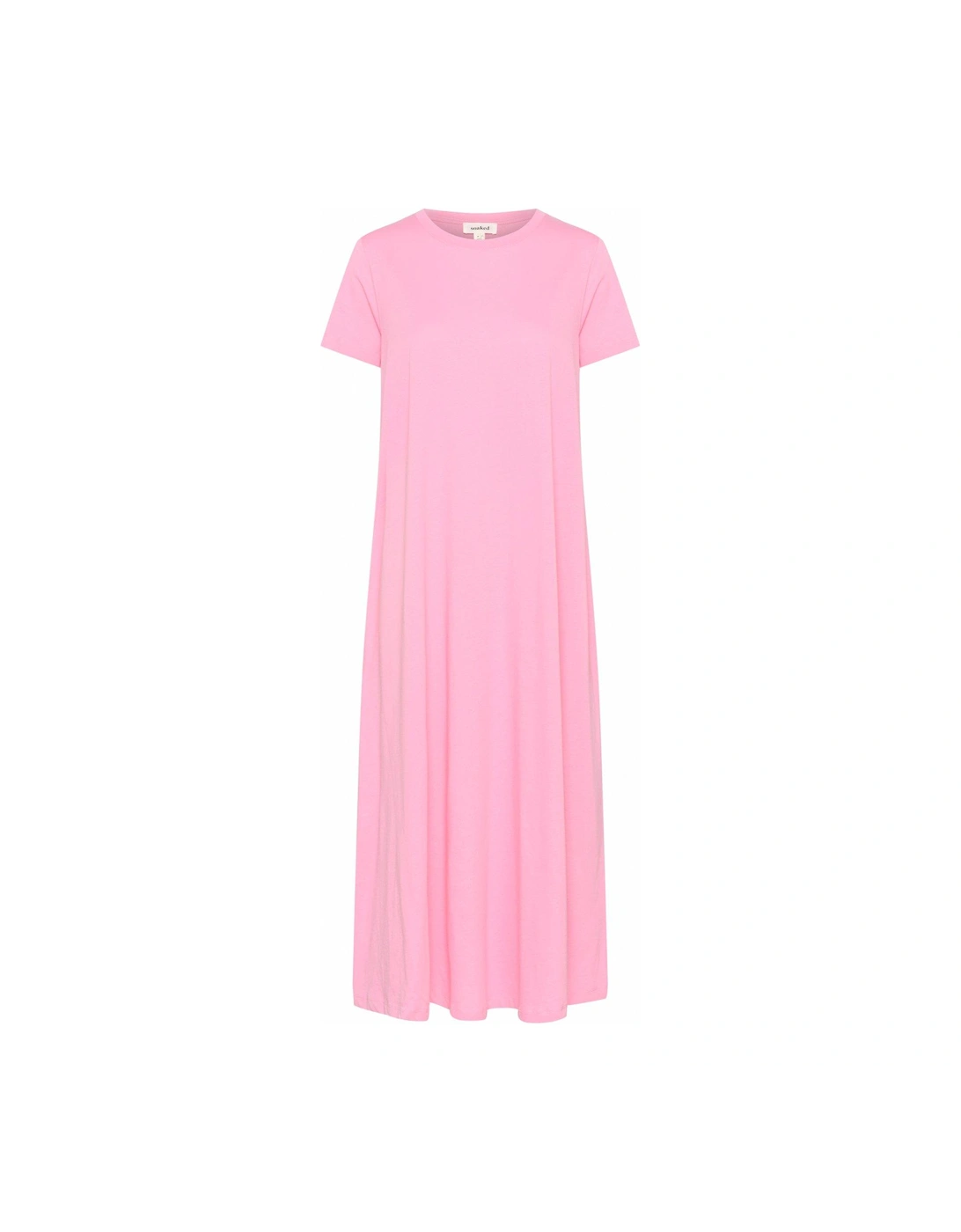 Aeve Short Sleeve Midi Dress - Pink, 2 of 1