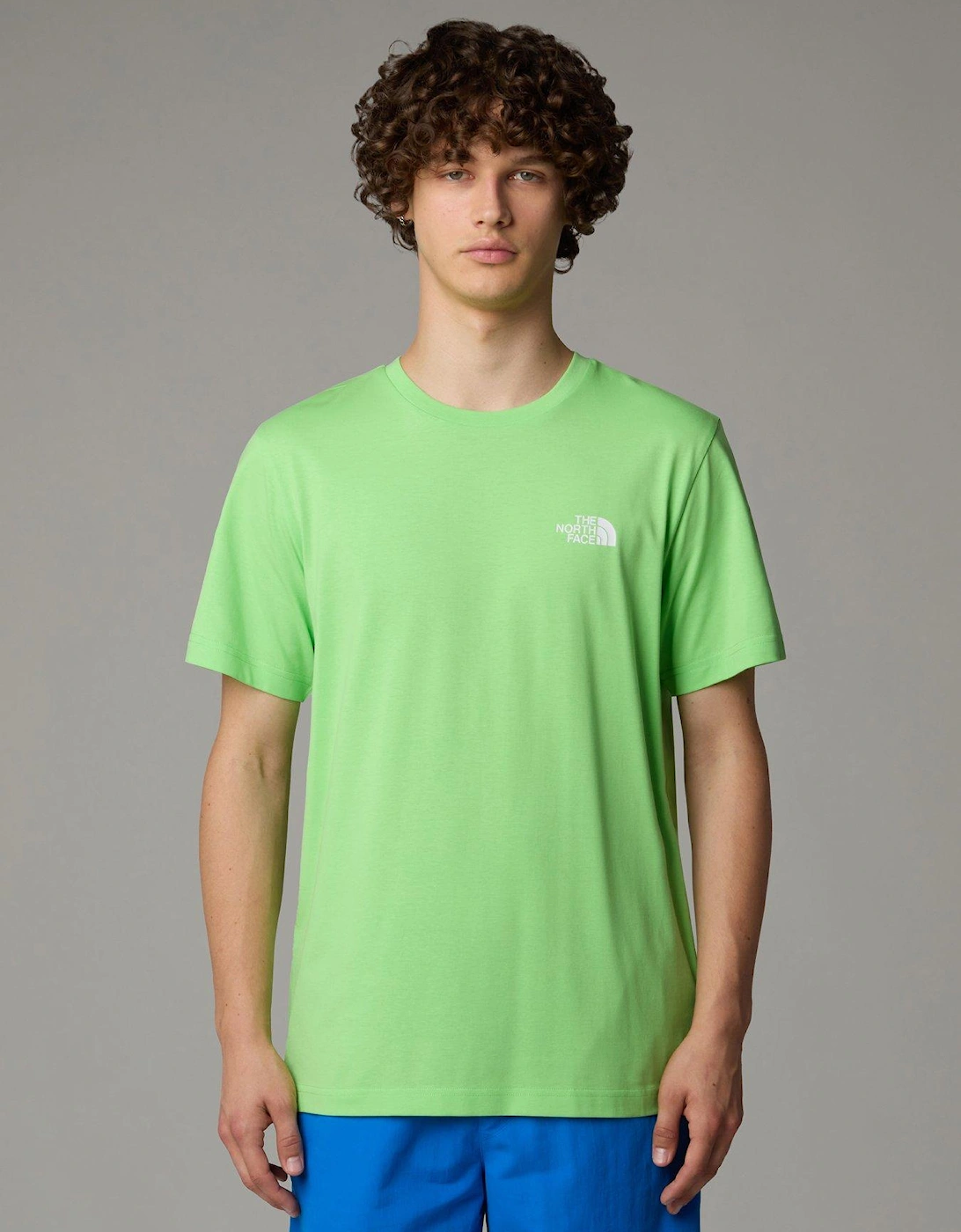 Men's Short Sleeve Simple Dome Tee - Green, 2 of 1