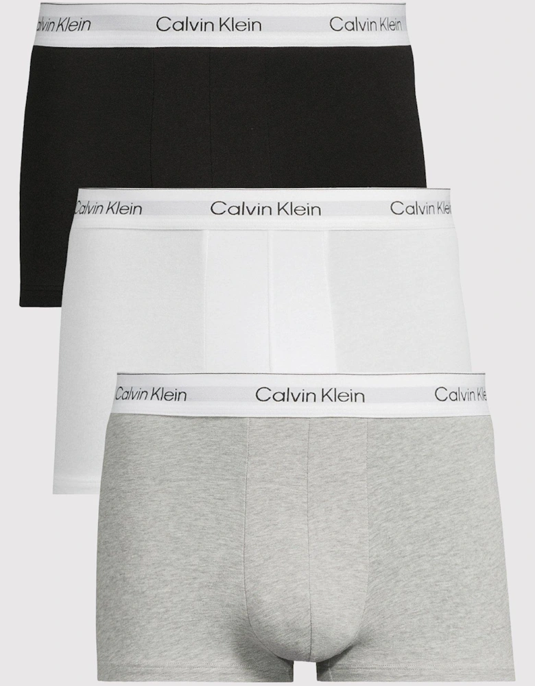 ICON Cotton Stretch 3 Pack Low Rise Trunks - Assorted