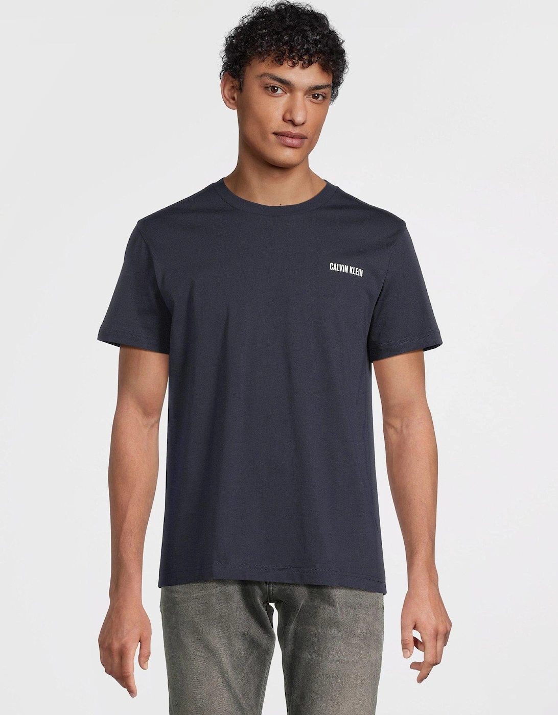 Crew Neck Short Sleeve T-Shirt - Dark Purple, 2 of 1