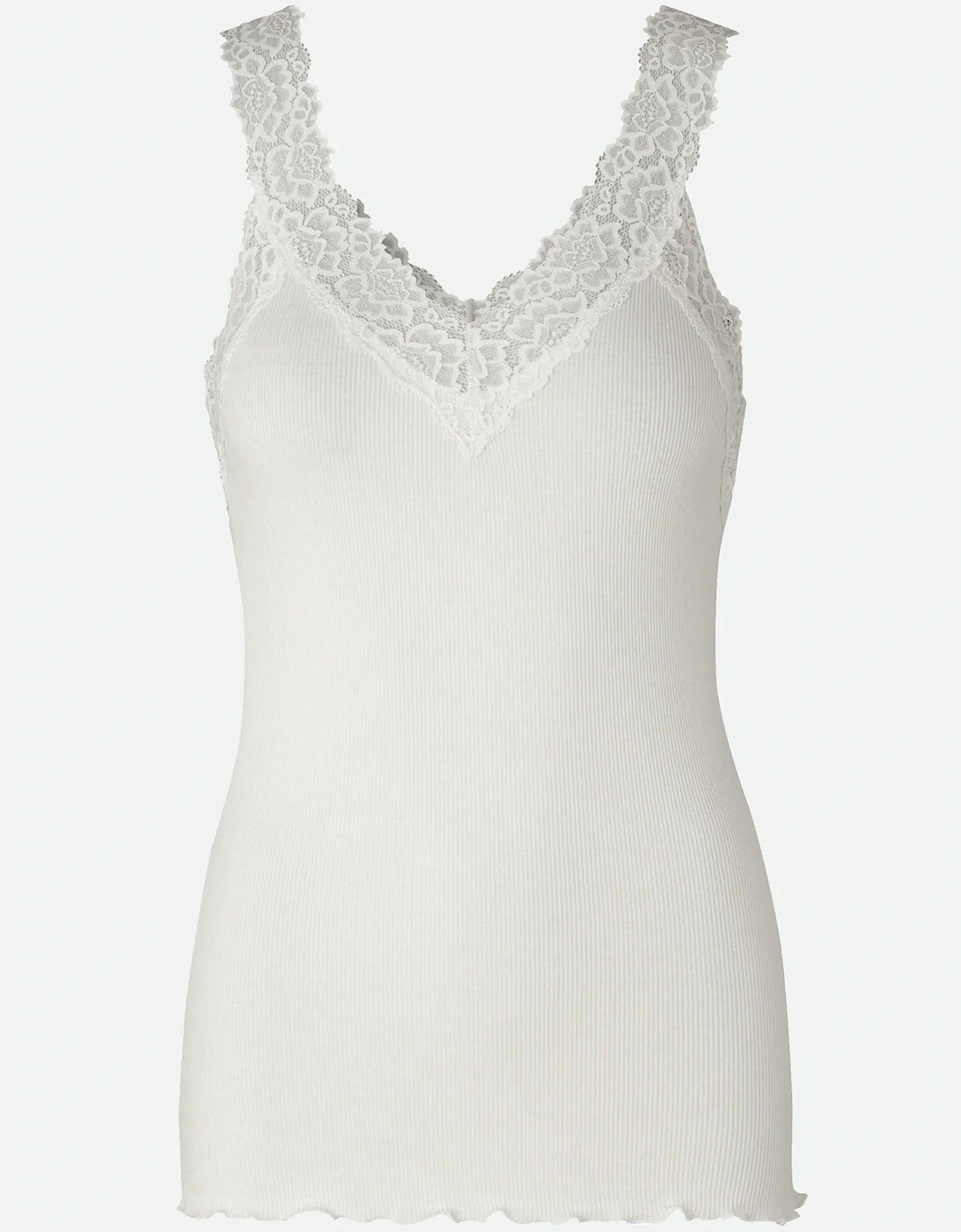 Bernadine organic lace top in ivory, 2 of 1