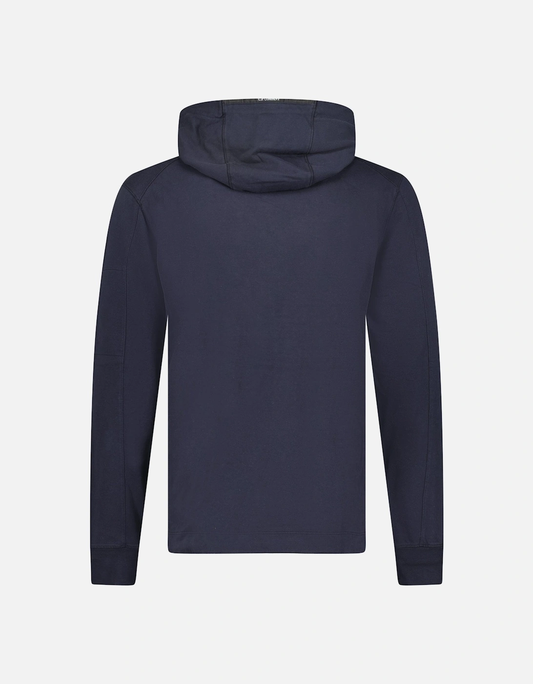 Hooded Lens Light Fleece Sweatshirt Midnight Blue
