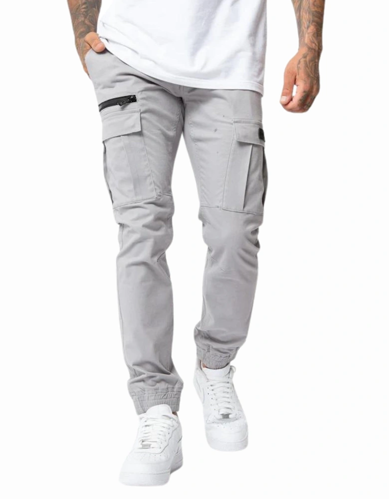Nuovo Cargo Trousers - Light Grey