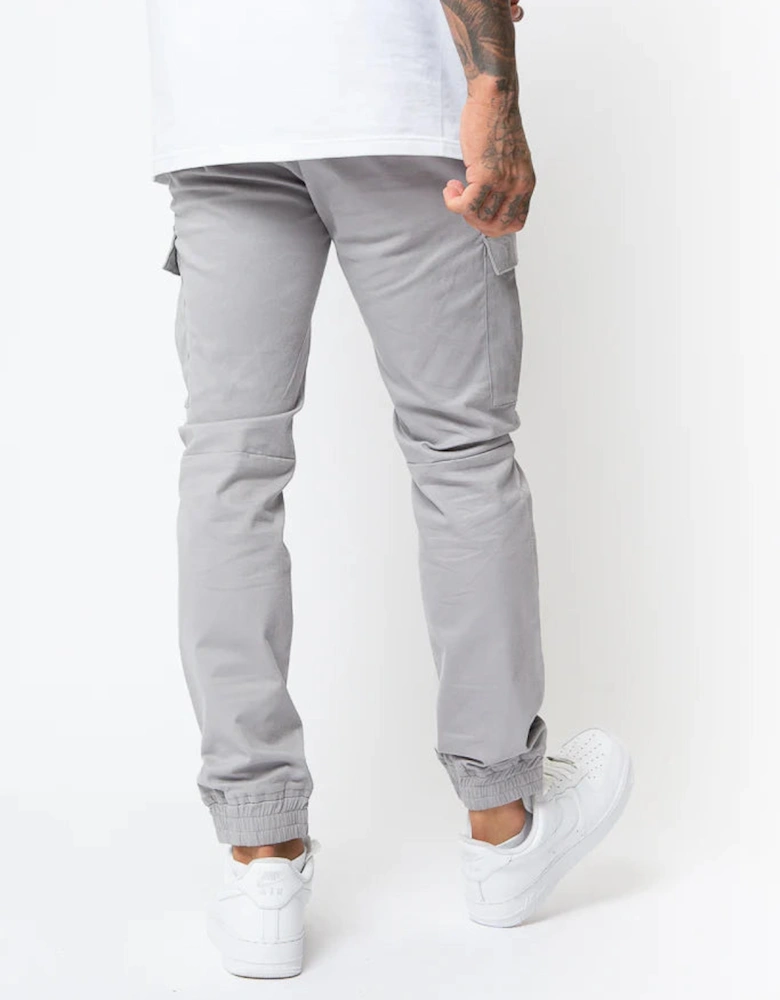 Nuovo Cargo Trousers - Light Grey