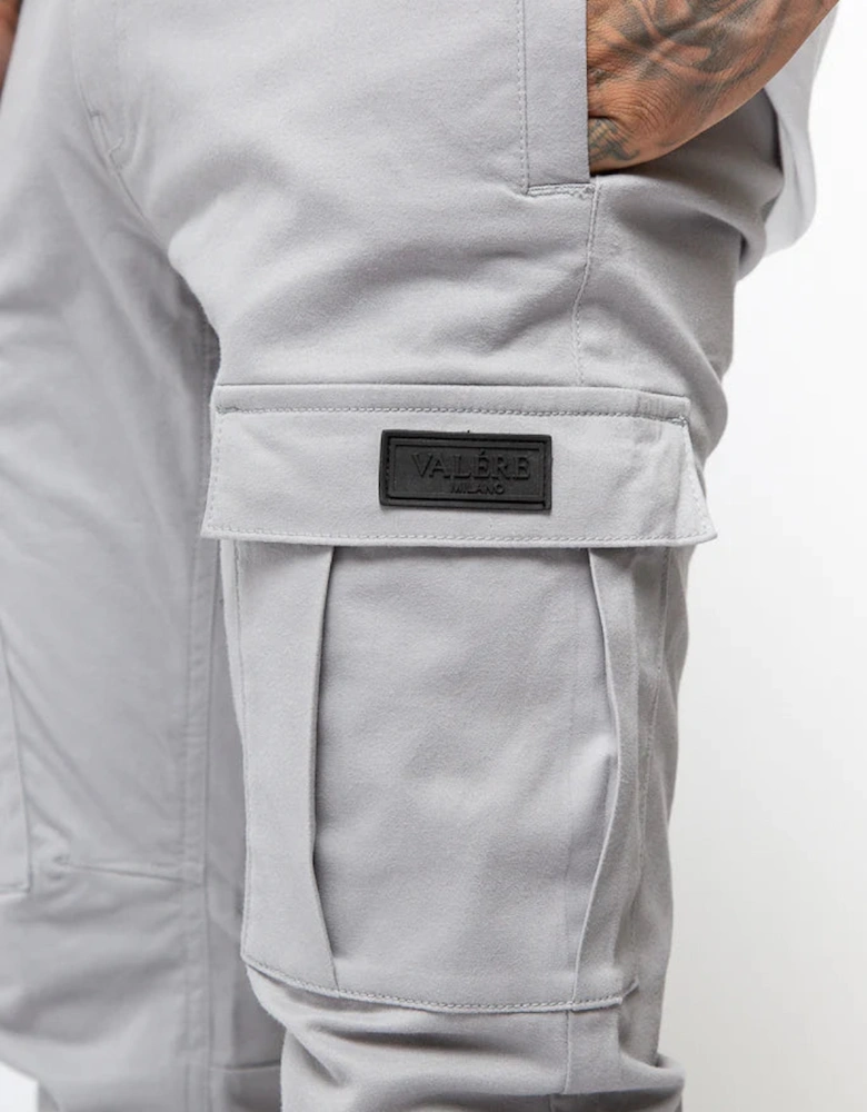Nuovo Cargo Trousers - Light Grey