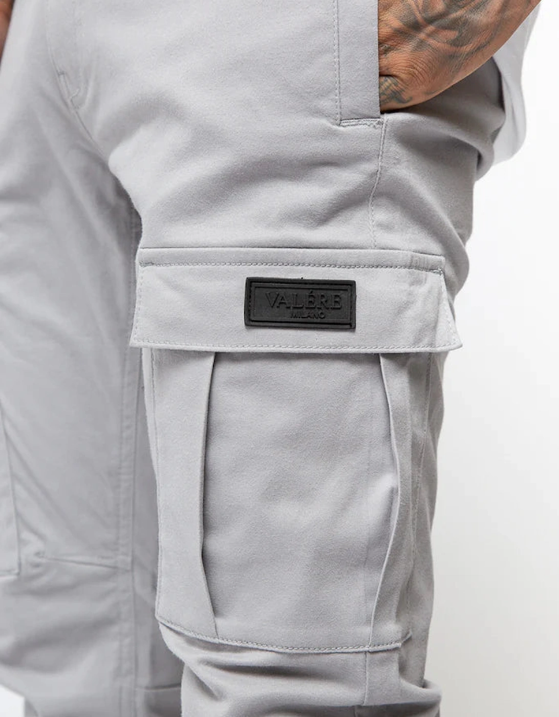Nuovo Cargo Trousers - Light Grey