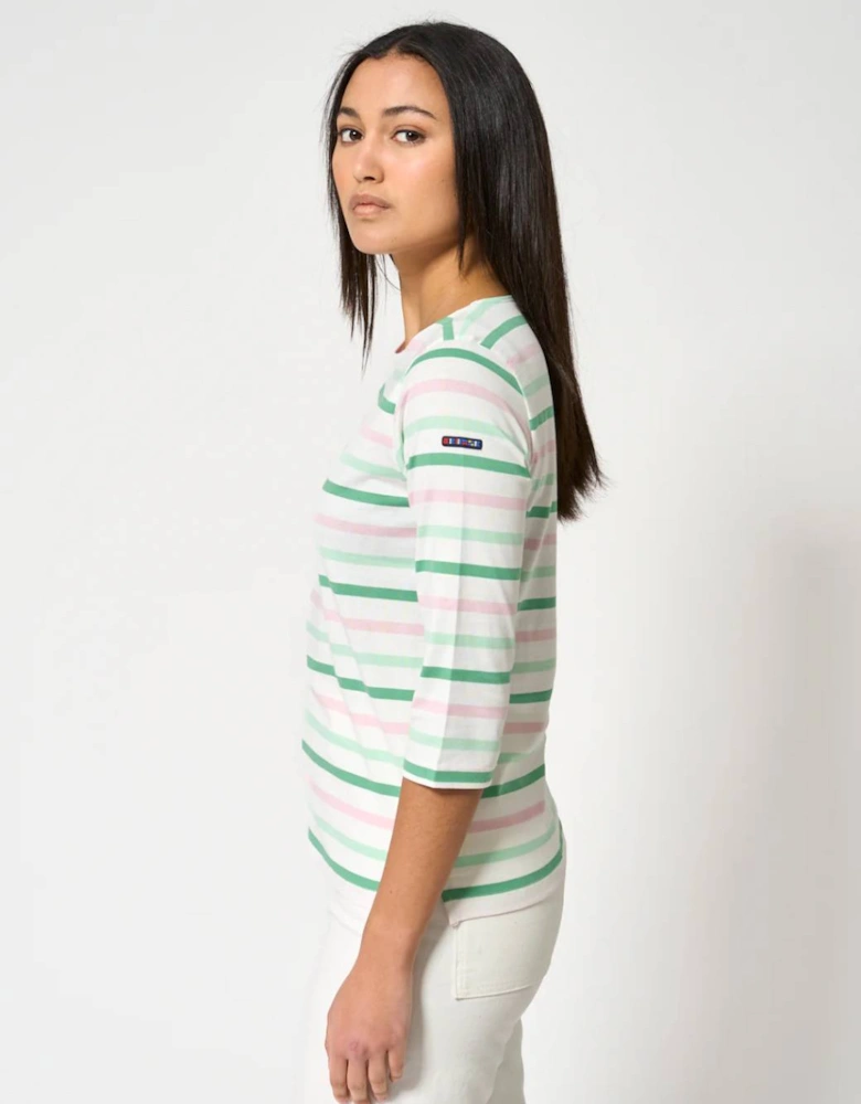 Women's Navy Striped T-Shirt Multi