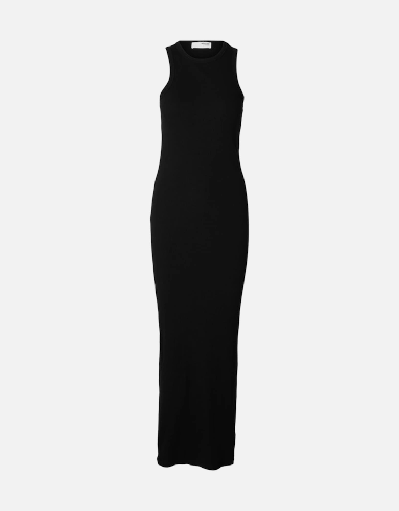 Femme Anna Ankle Tank Dress Black