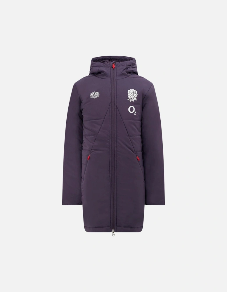 Childrens/Kids 24/25 England Rugby Padded Jacket