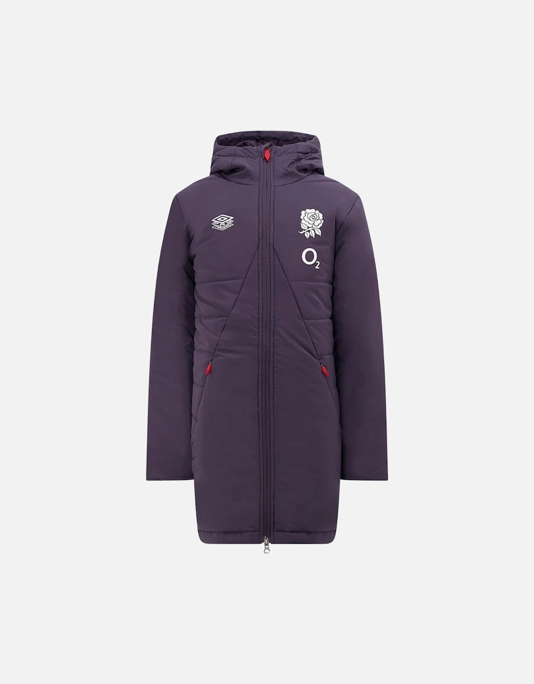Childrens/Kids 24/25 England Rugby Padded Jacket, 3 of 2
