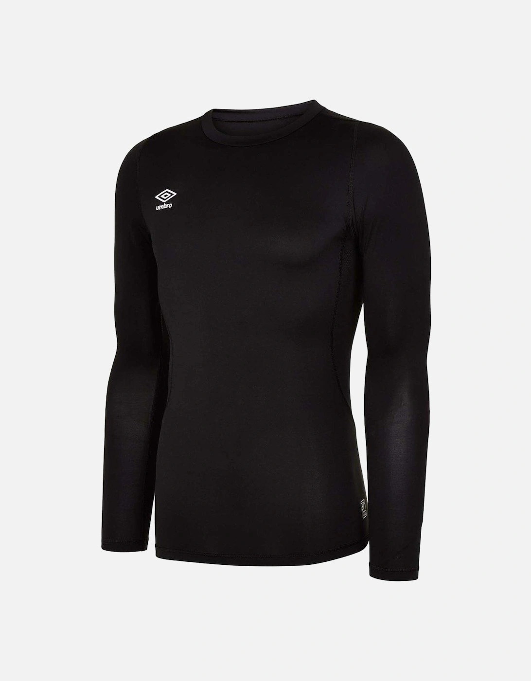 Mens Core Crew Neck Long-Sleeved Base Layer Top, 2 of 1