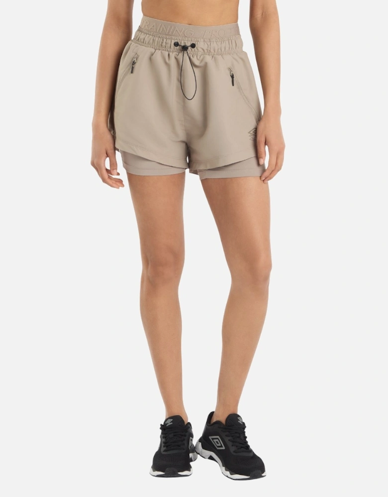 Womens/Ladies Pro Training Shorts