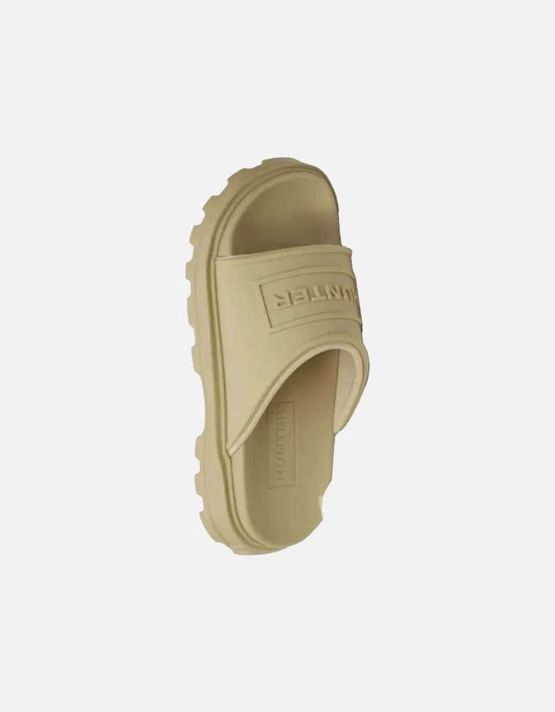Unisex Adult Stacked Moulded Footbed Sliders