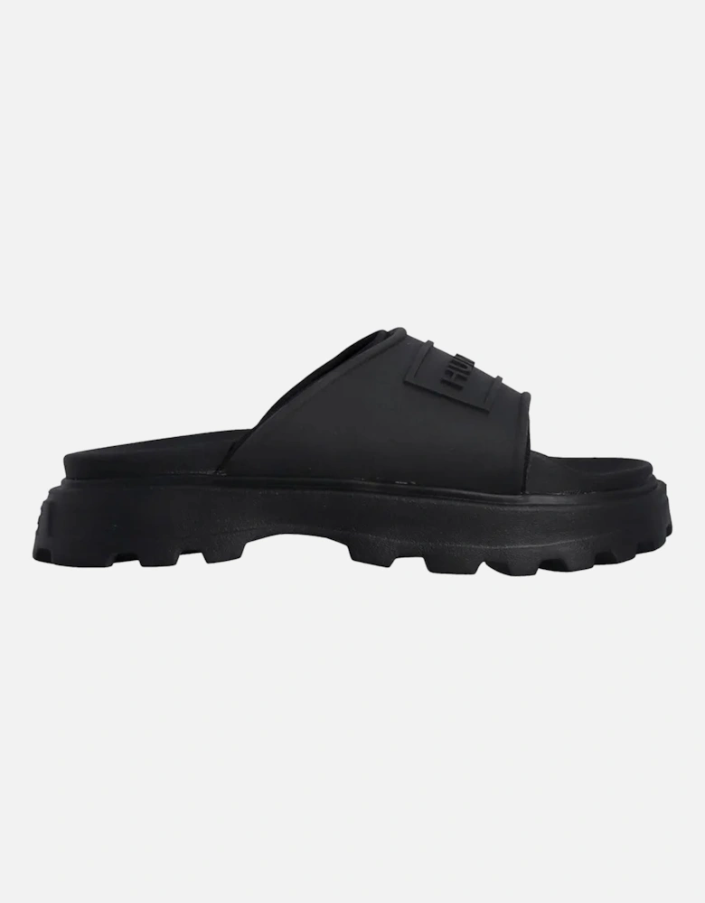 Unisex Adult Stacked Moulded Footbed Sliders