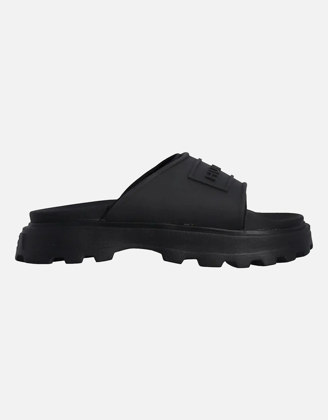 Unisex Adult Stacked Moulded Footbed Sliders