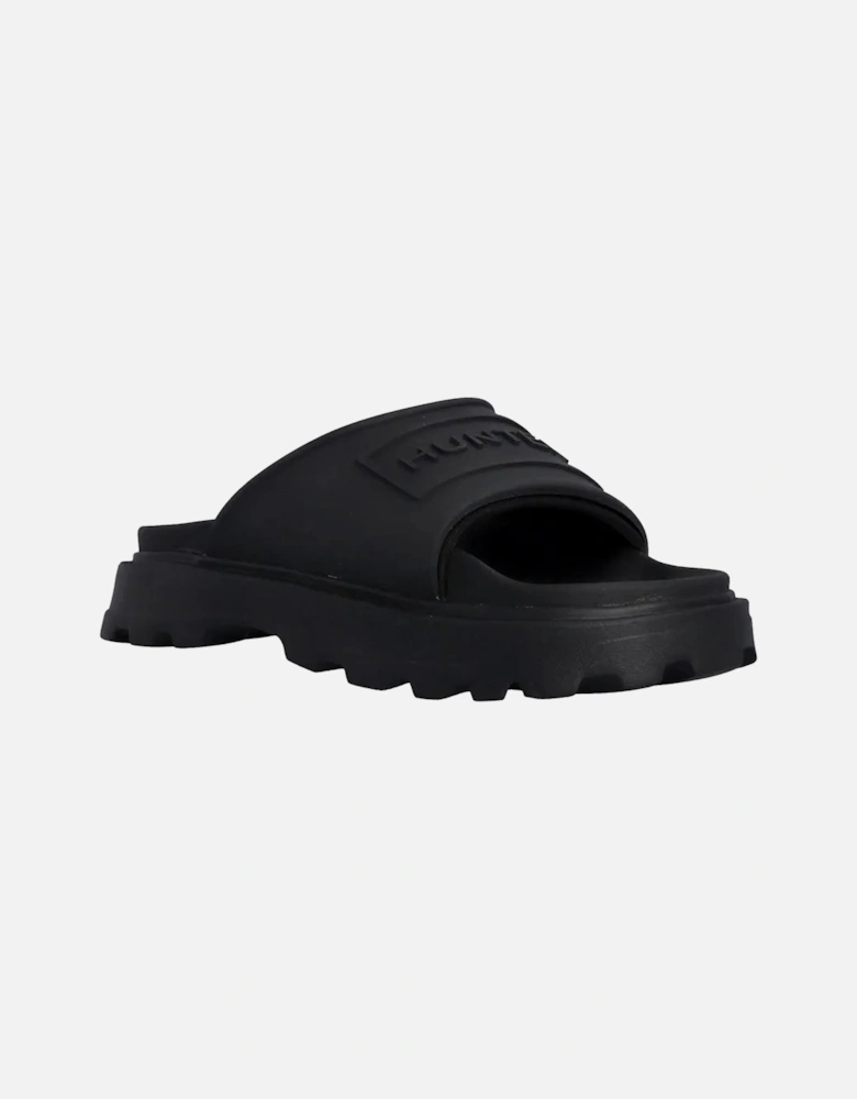 Unisex Adult Stacked Moulded Footbed Sliders