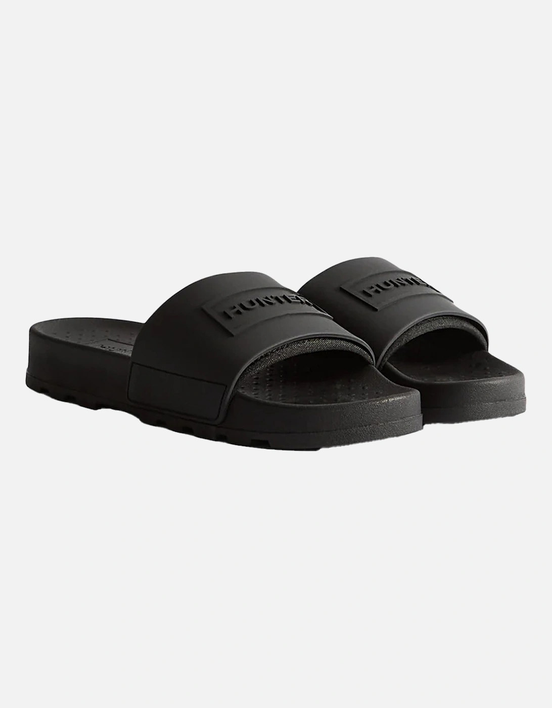 Womens/Ladies Core Embossed Sliders