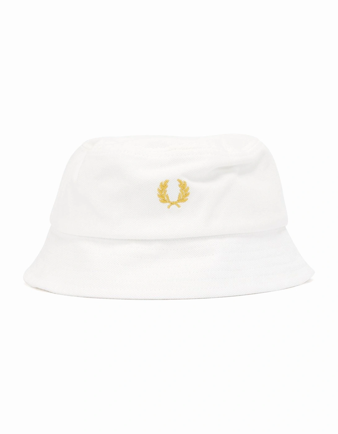 Pique Cotton White Bucket Hats, 4 of 3