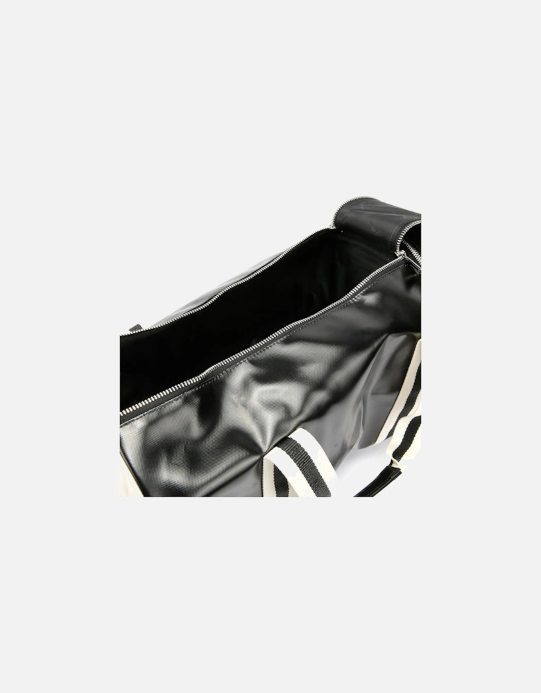 Classic Barrel Polyester Black/Ecru Cross Bag