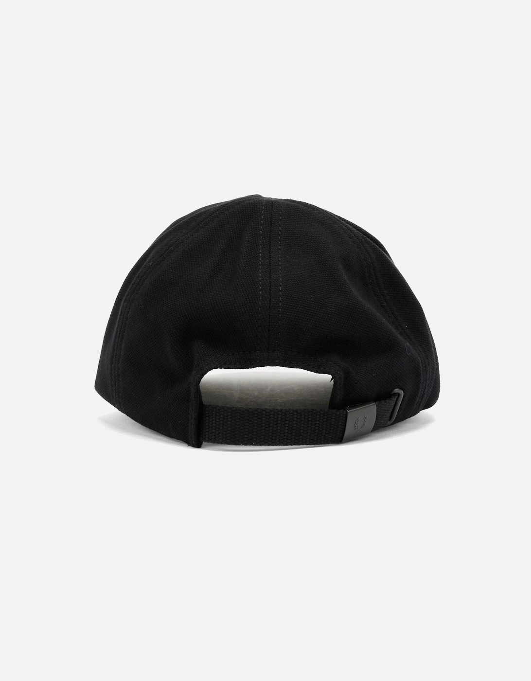 Pique Classic Cotton Black/White Caps