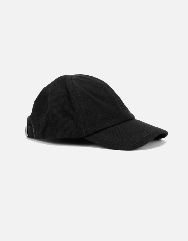 Pique Classic Cotton Black/White Caps